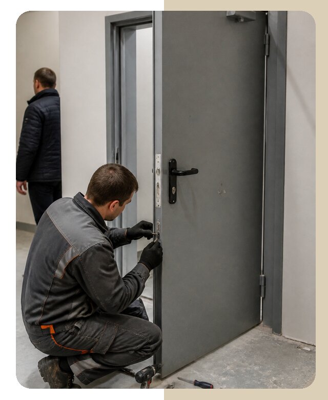 Ремонт противопожарной двери в Нижнеудинске по цене 6611 р. | ДвериЛегко-Нжк