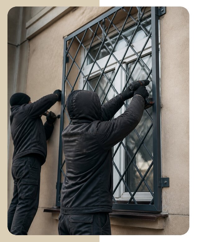 Установка антивандальных решеток на окна в Нижнеудинске